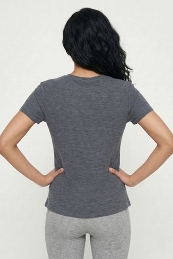 Zelocity Quick Dry Relaxed Top - Light Grey — image 3